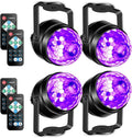 UV Black Light for Glow Party - Sound Activated Disco Ball Strobe