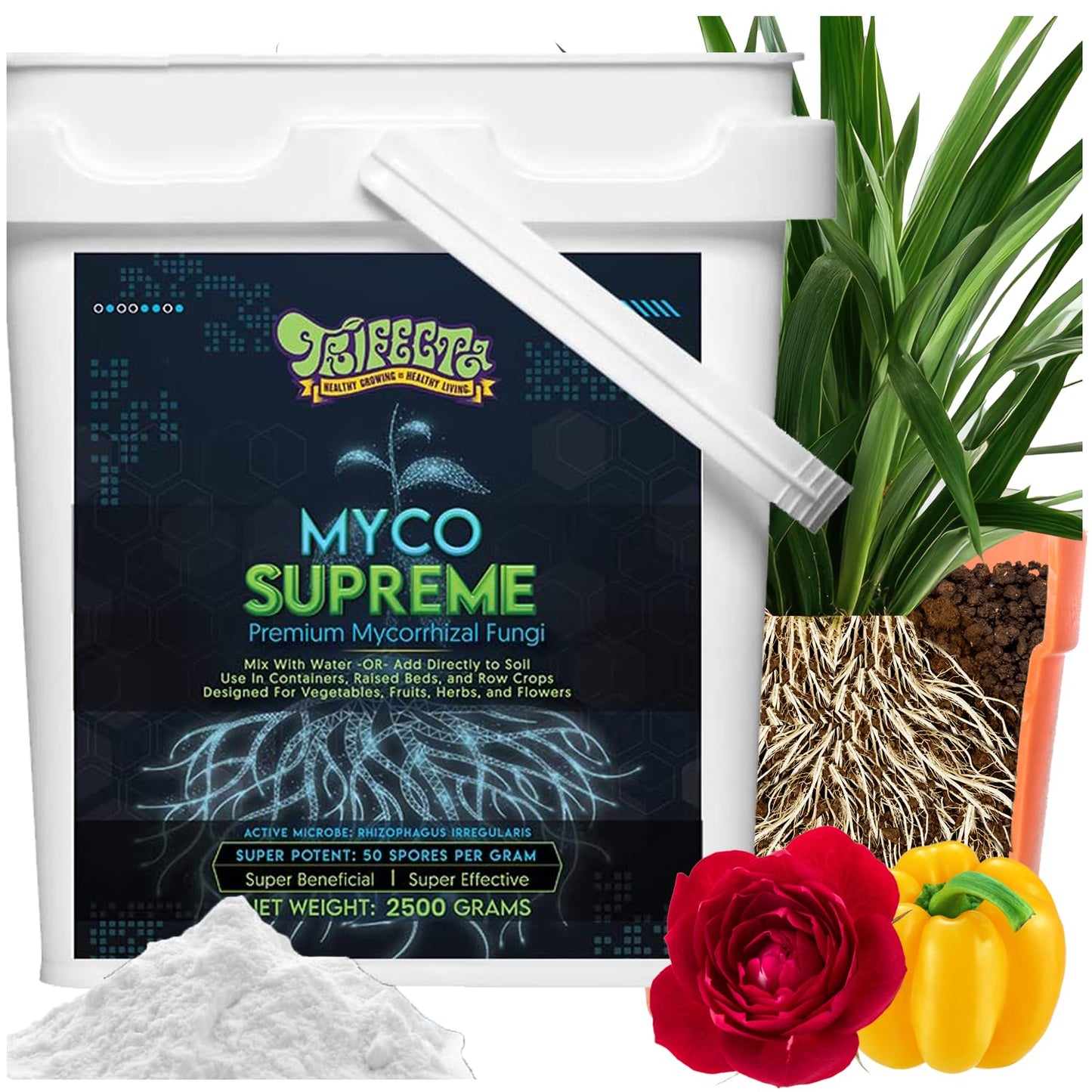 Mycorrhiza for Soil: Ultra Concentrated Root Stimulator for Plants