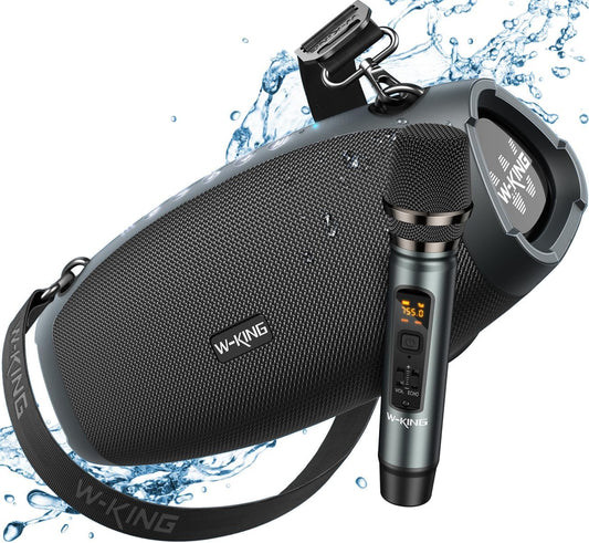 W-KING Portable Loud Bluetooth Speakers with Deep Bass and Microphone