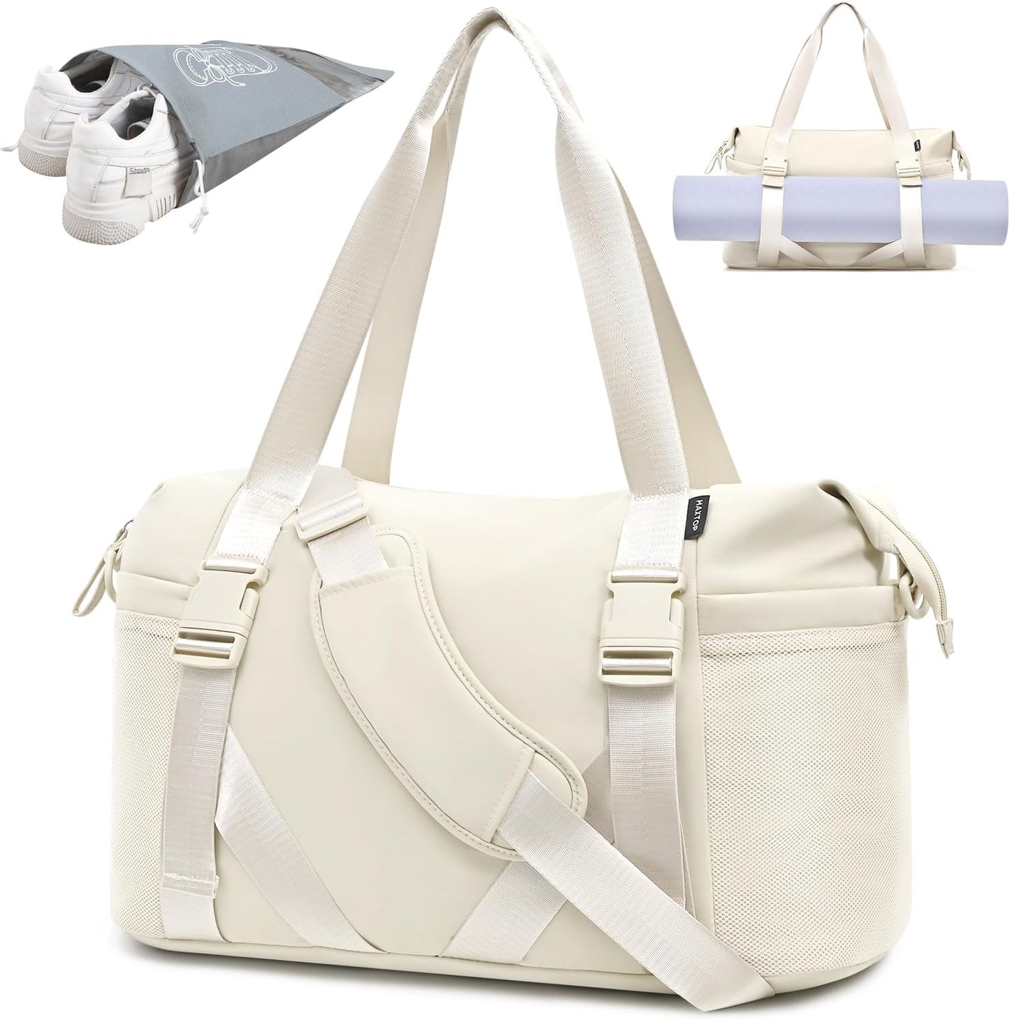 MAXTOP Spacious Yoga Tote Bag - Stylish Storage Solution