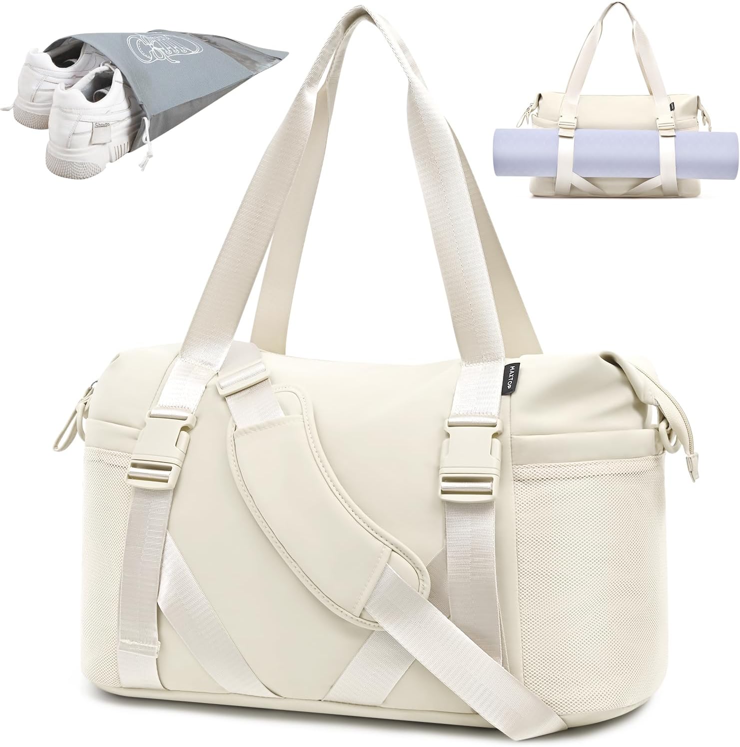 MAXTOP Spacious Yoga Tote Bag - Stylish Storage Solution