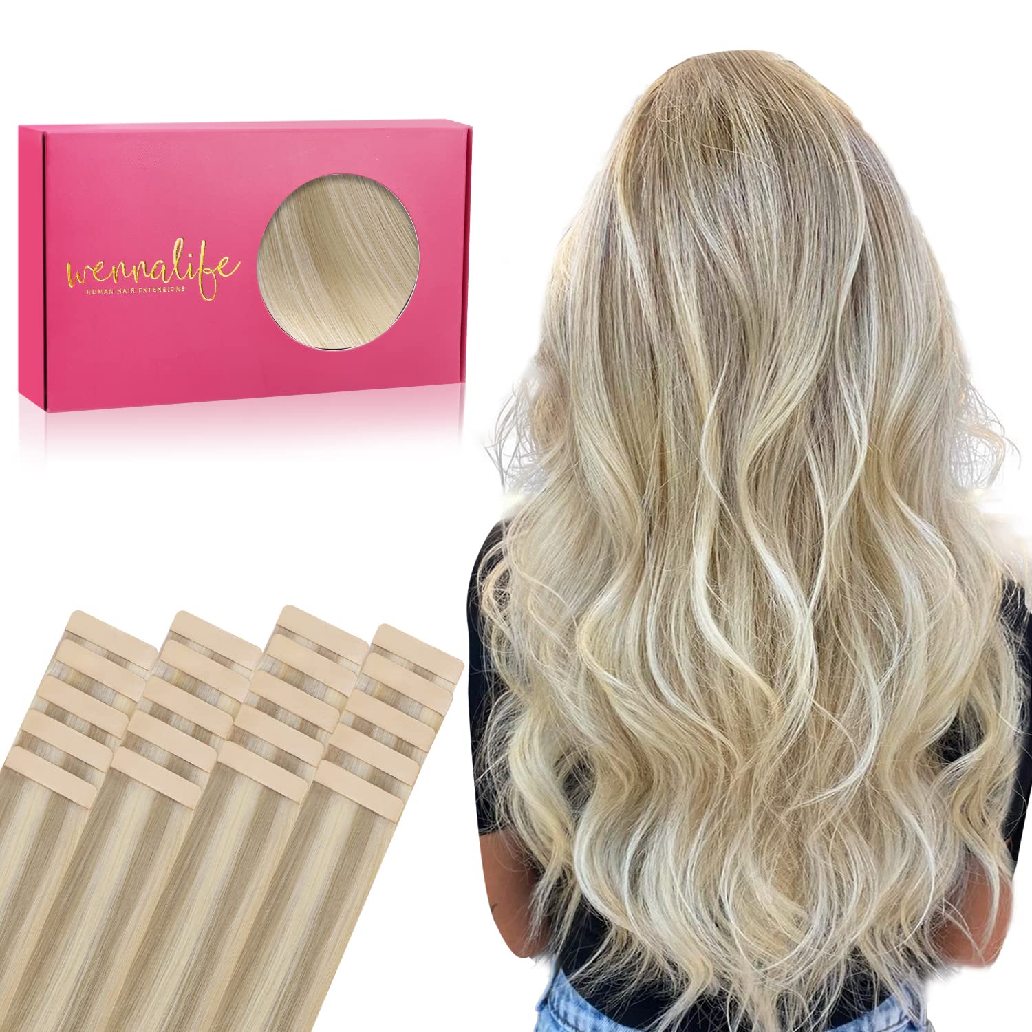 WENNALIFE Tape in Hair Extensions for Stunning Hair Transformations
