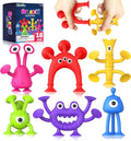 Suction Toy Toddler Bath Toys 18PCS Sensory Fidget Toys - Creative