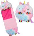 Happy Nappers Rainbow Unicorn Plush 2-in-1 Pillow & Sack