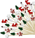 Christmas Cocktail Picks - Festive Party Decor from Augoog