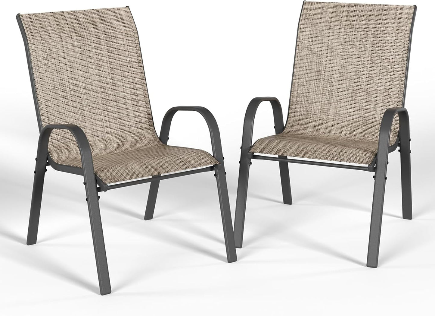 Patio Dining Chairs Set of 2 for Outdoor Comfort and Style