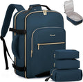 LOVEVOOK Carry on Travel Backpack 50L - Organized Weekend Pack