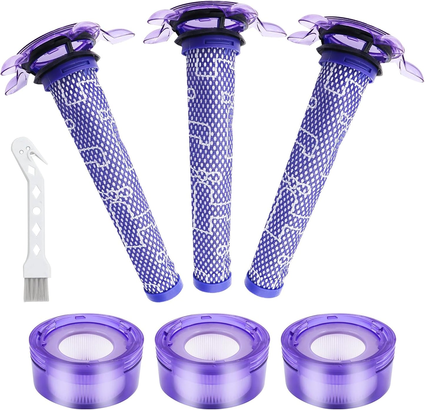 Refresh Your Dyson V8: 3 Sets of Replacement Filters by Doifyn