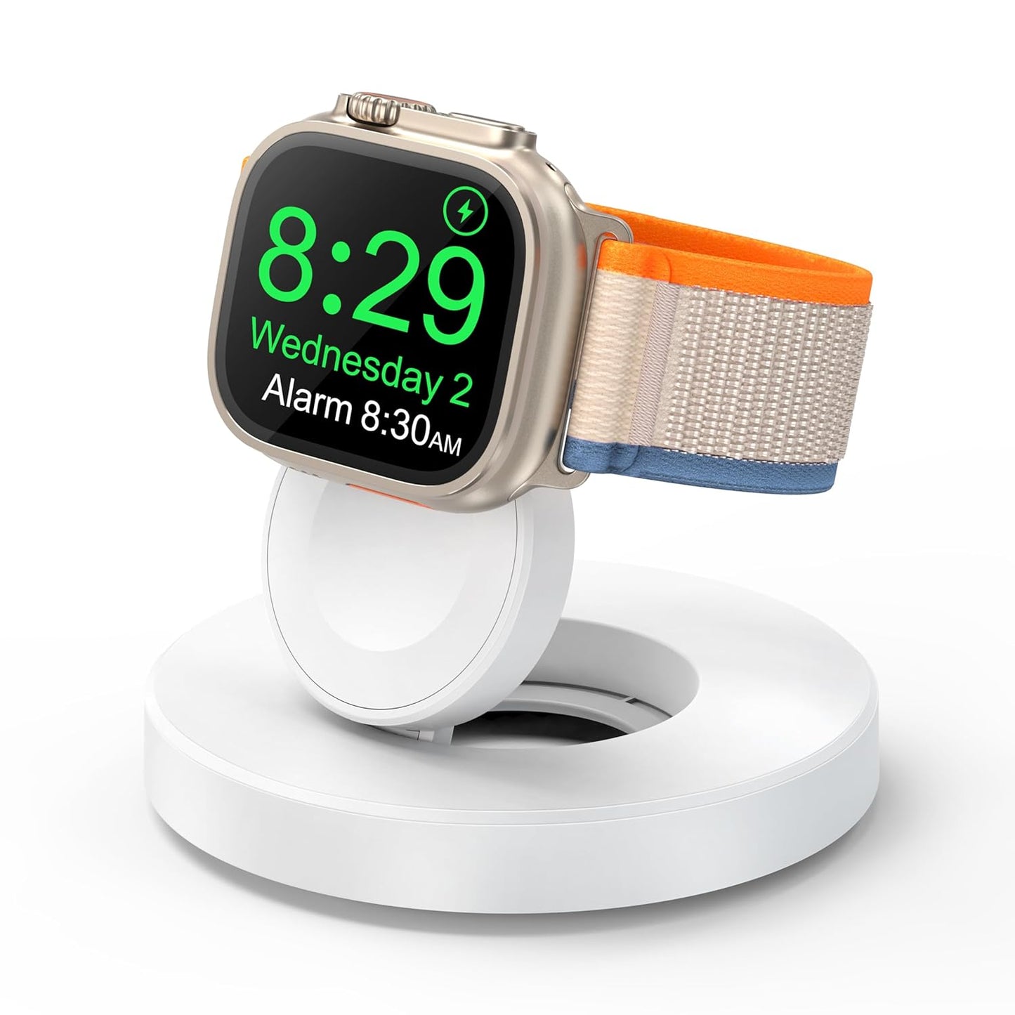 ZAPOGO Folding Apple Watch Charger - Wireless & Portable