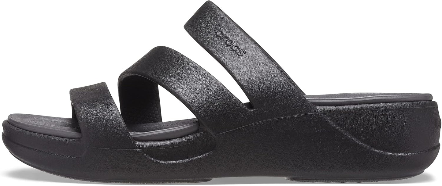 Crocs Women's Boca Strappy Wedge Sandal for Ultimate Comfort