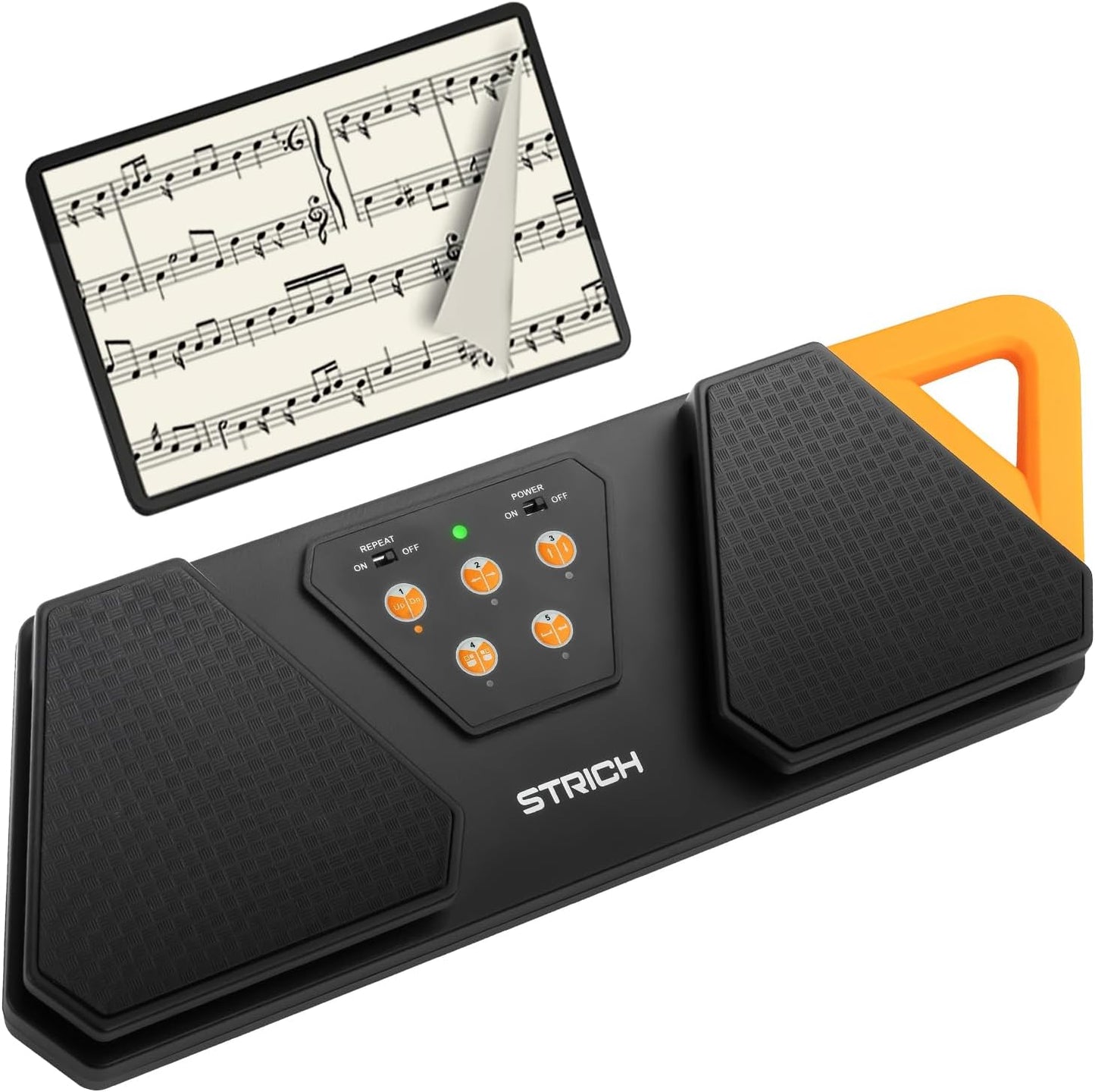 STRICH Wireless Page Turner Pedal for Effortless Music Control