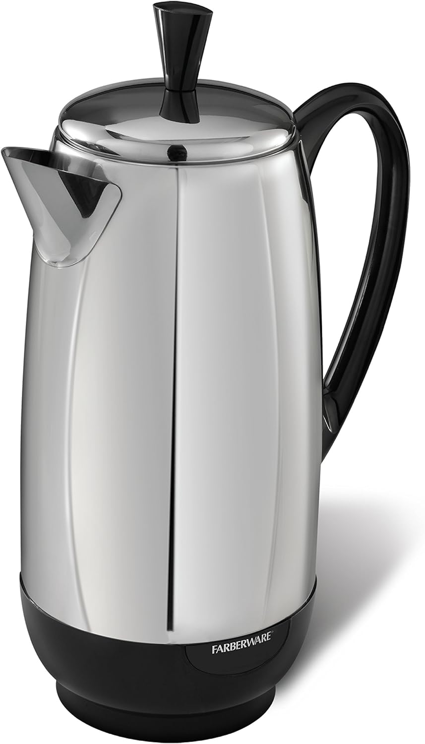 Farberware Electric Coffee Percolator - Keep Warm Perfection