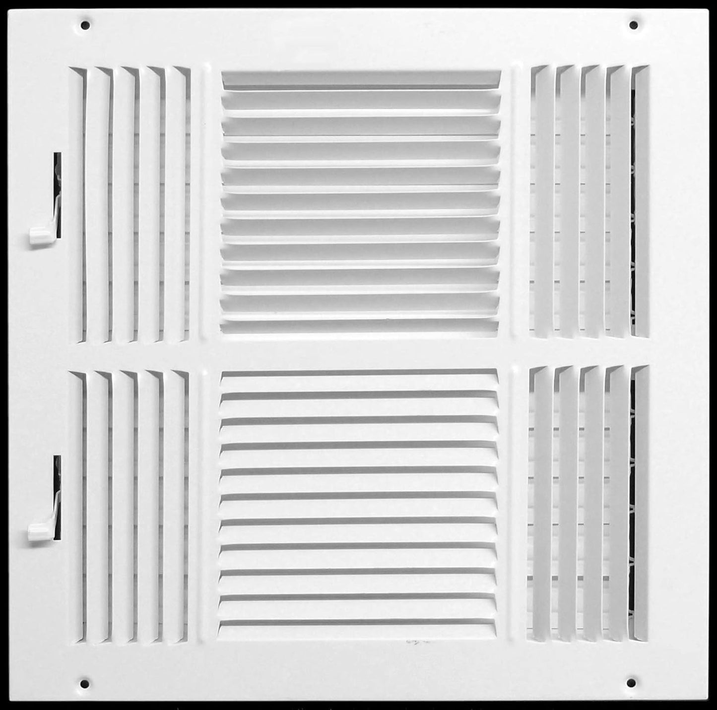 HVAC Premium Supply Grille - 10in x 10in Vent Cover & Diffuser
