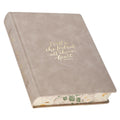 KJV Holy Bible Large Print Note-taking Bible - Trust Taupe Vegan