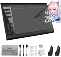 Graphics Drawing Tablet 10x6 in - Large Active Area for Beginners