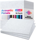 Sonic Acoustics 18-Pack Soundproof Wall Panels - High-Density
