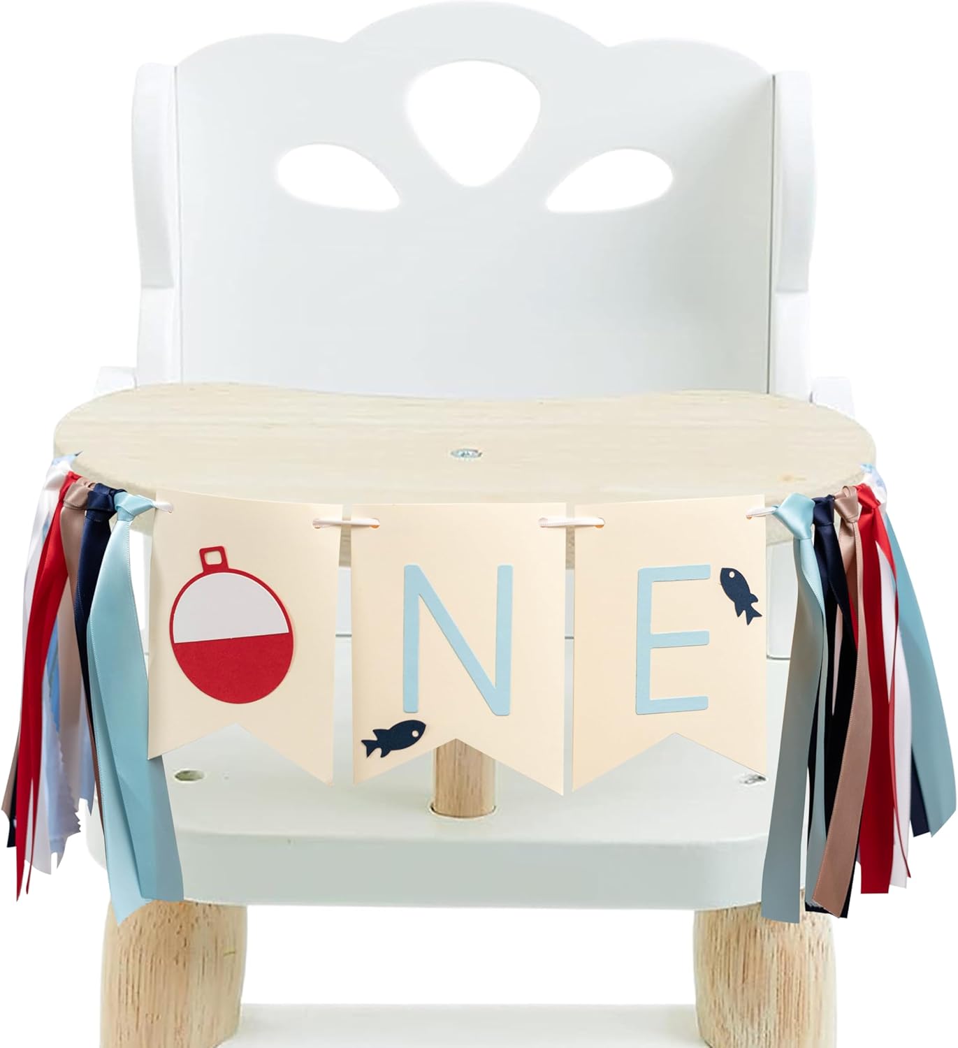 The Big ONE Fish High Chair Banner - Fishing Themed 1st Birthday