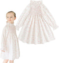Simplee kids Baby Girls Smocked Dress for Toddlers