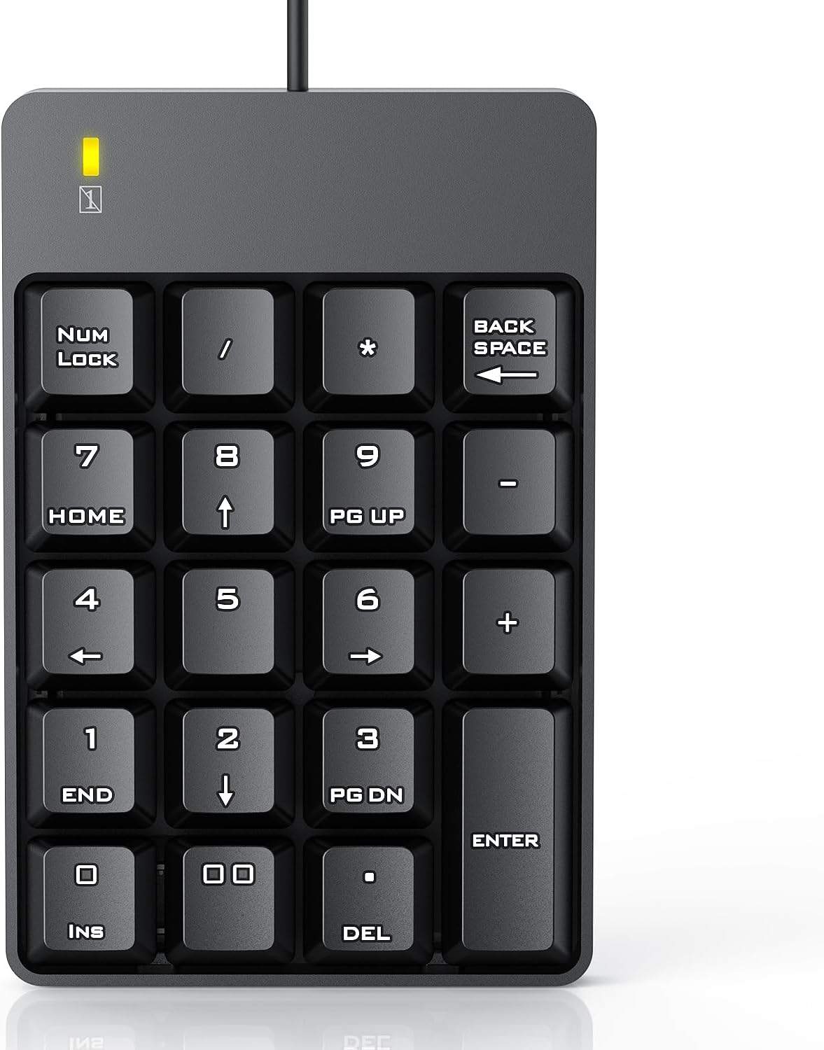 TechGarden Wired Number Pad - Easy Typing on Laptop!