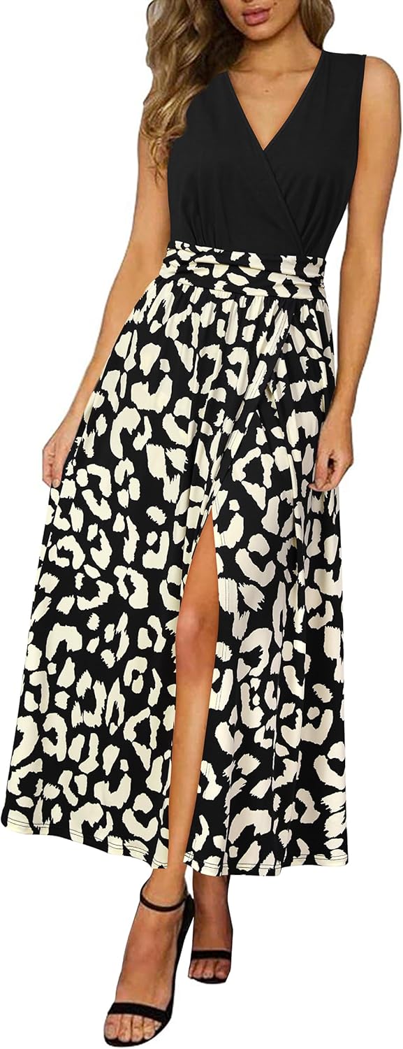Newshows Women Summer Maxi Dress for Vacation and Beach Fun