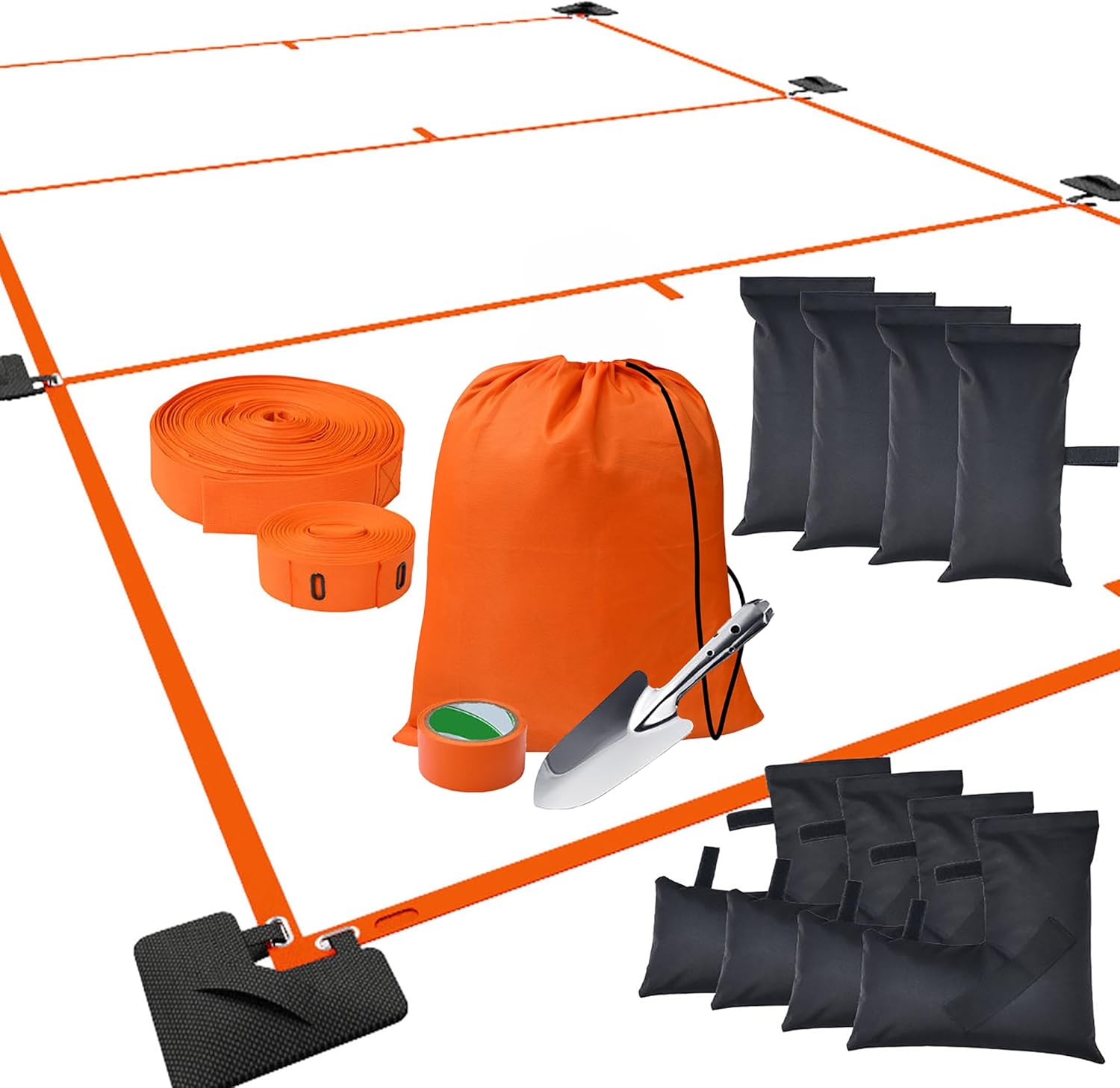 Portable Pickleball Court Lines for Indoor & Outdoor Use