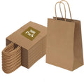 Kraft Paper Gift Bags 300 Pack for Parties and Retail Use