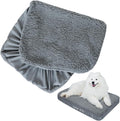 Dog Bed Covers Soft Plush Replacement Washable Waterproof Pet Mattress