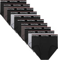 Natural Feelings Men's Briefs Multipack - Comfortable Full Rise Briefs