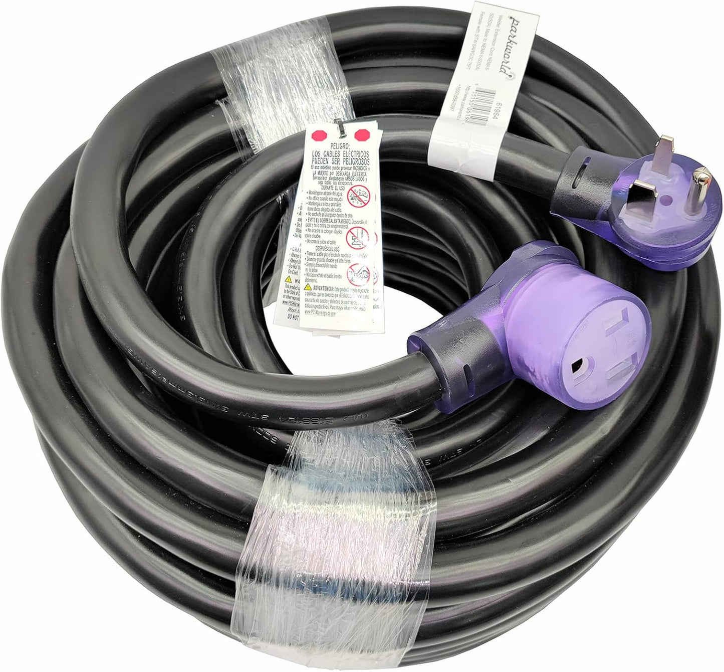 Parkworld 6AWG NEMA 6-50 Extension Cord for 50 AMP Welders