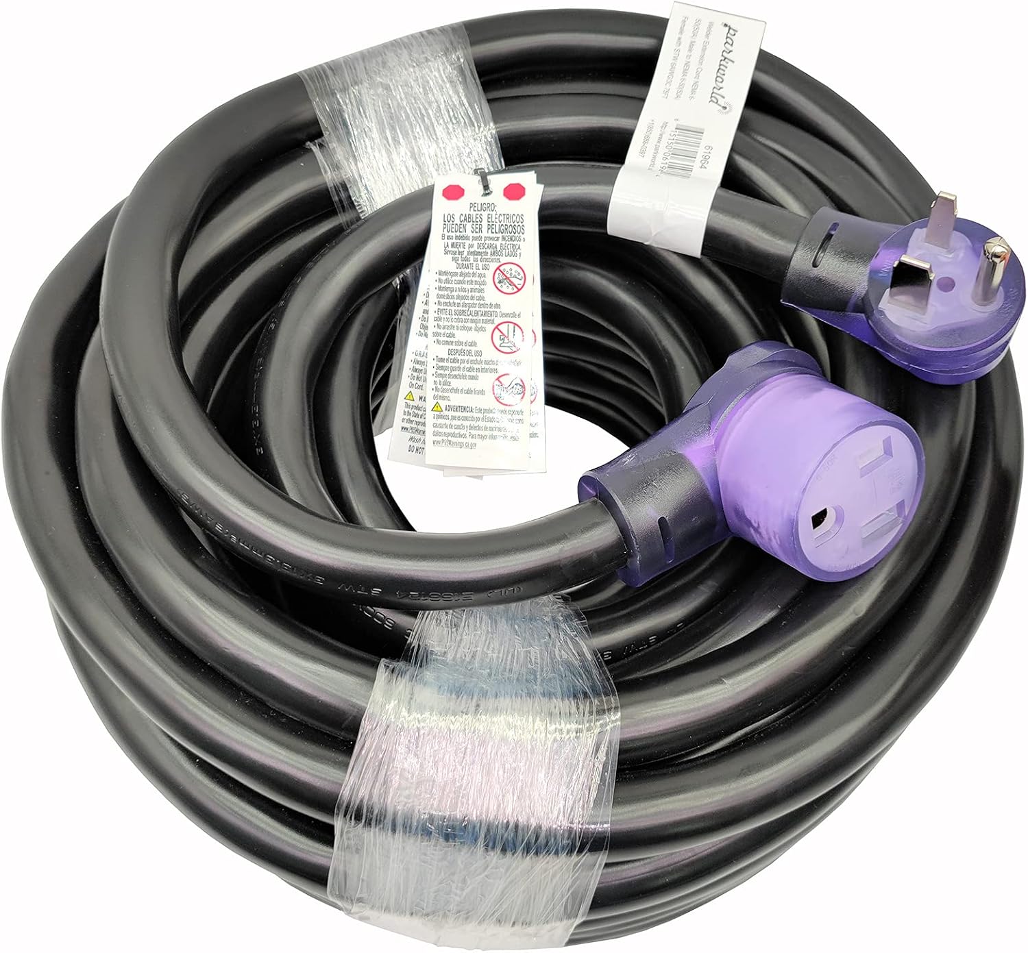 Parkworld 6AWG NEMA 6-50 Extension Cord for 50 AMP Welders