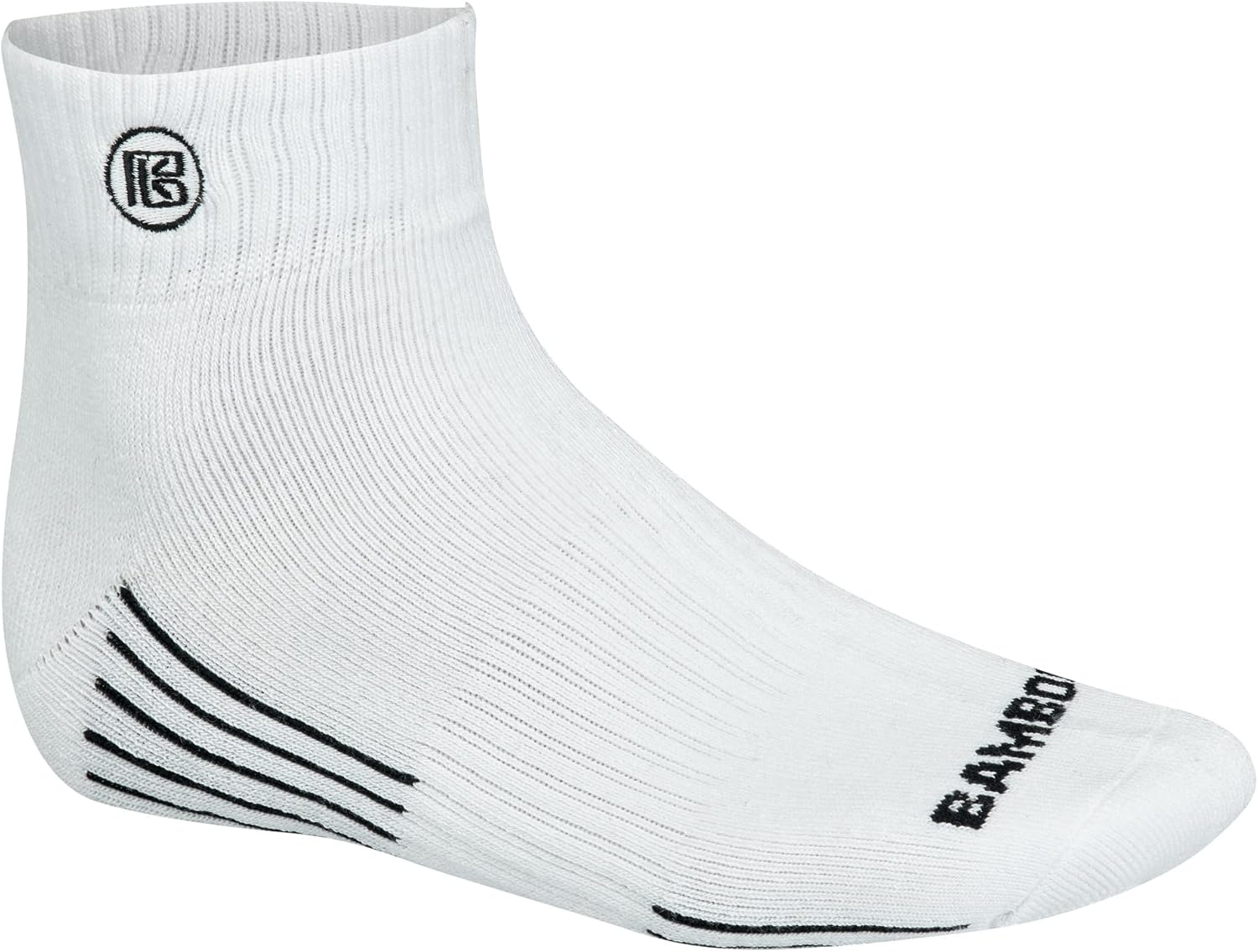 Premium Bamboo Rayon Quarter High Crew Work Socks for Comfort