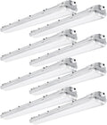 BRILLIHOOD 4Ft LED Vapor Tight Light Fixtures for Bright Spaces