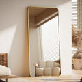 BEAUTYPEAK Gold Full Length Mirror for Bedroom and Dressing Room
