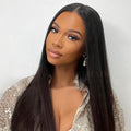Glueless Human Hair 7x5 HD Lace Wig 180% Density 22 in - Wear in 3s