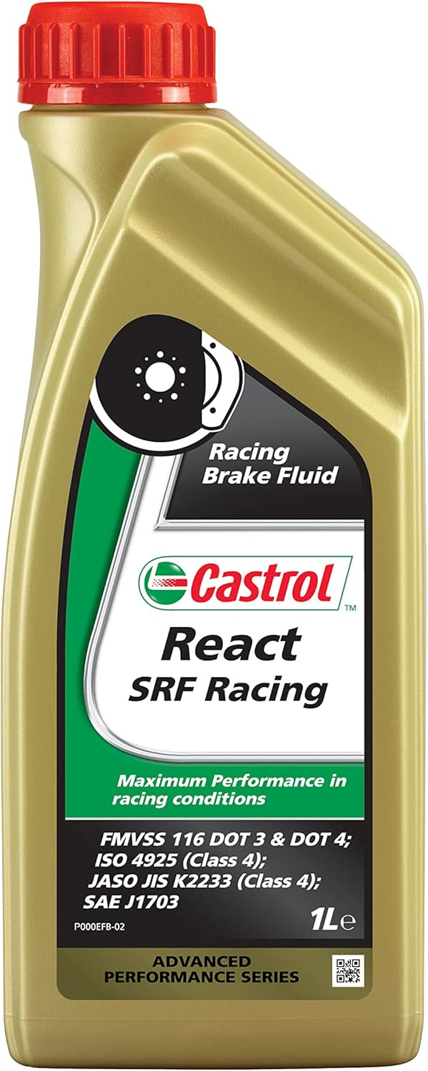 Castrol SRF Racing Brake Fluid - High Performance Formula