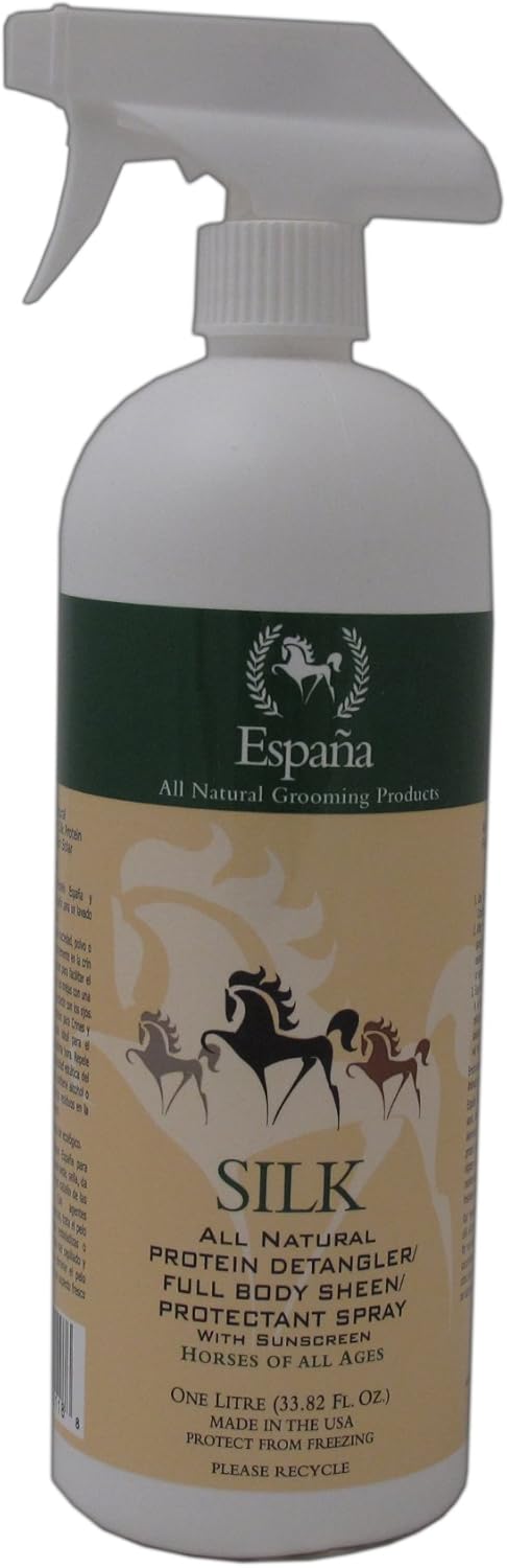 Espana Silk Protein Detangler for Horses - 33.82-Ounce Spray