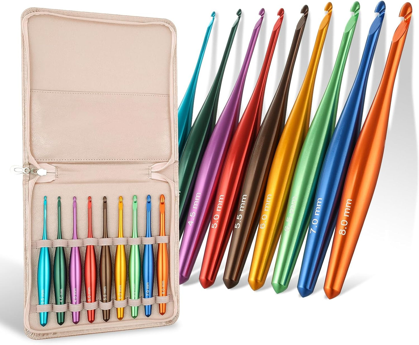 Ergonomic Crochet Hooks Set for Arthritic Hands - Premium Quality