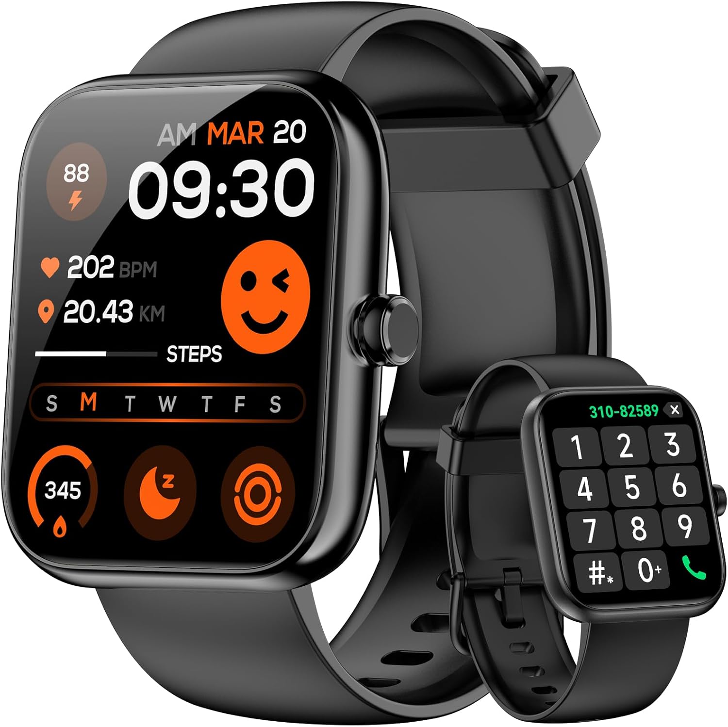 Smart Watch with Alexa Built-in by Mikego: Fitness Tracker