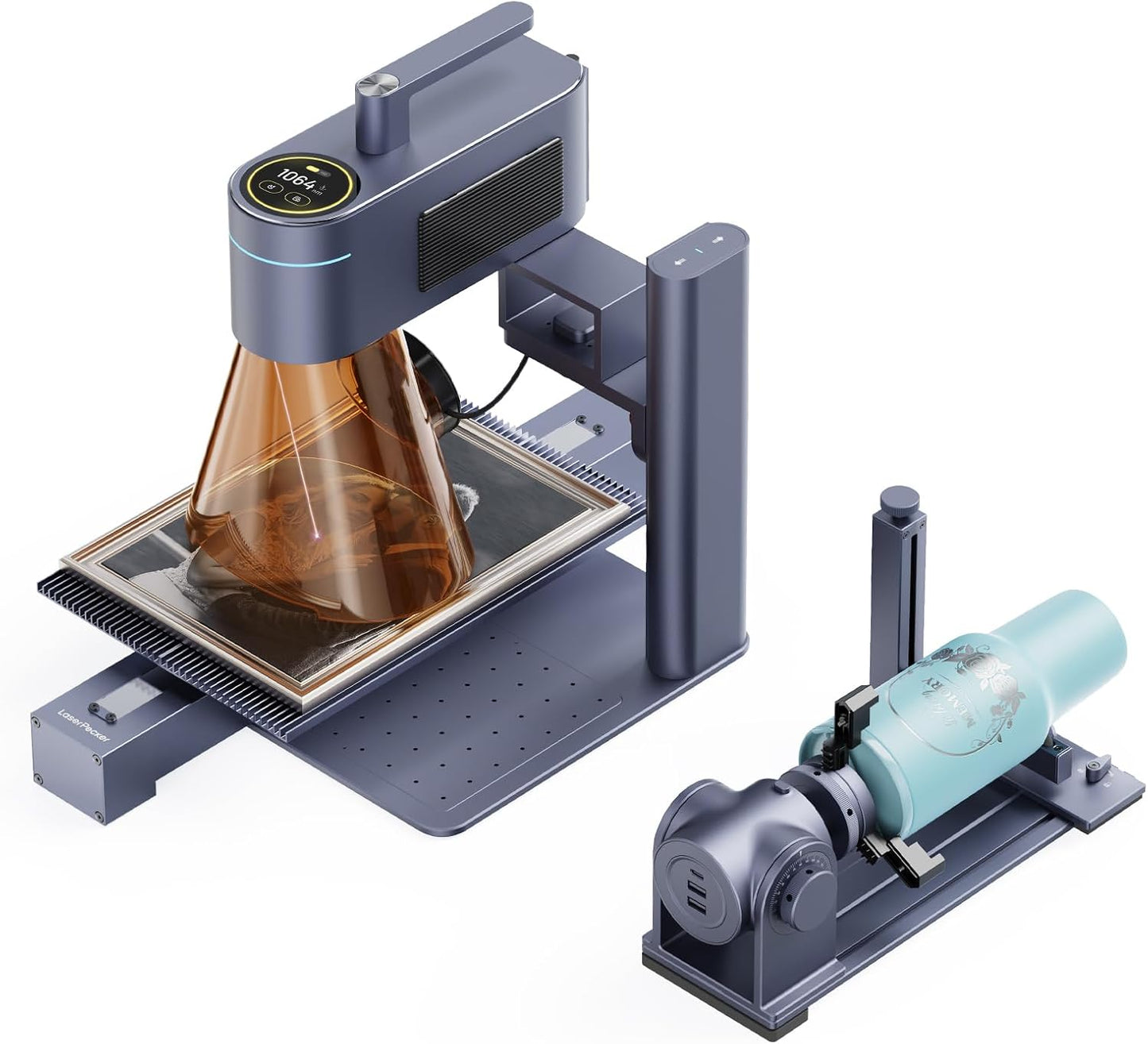 LaserPecker LP4 Dual-Laser Engraver for Jewelry & Industrial Use