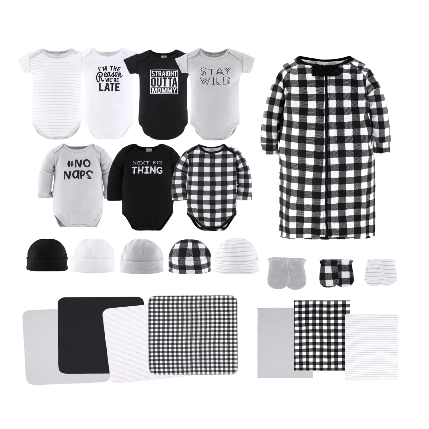 The Peanutshell Baby Layette Gift Set for Newborn Girls Essentials