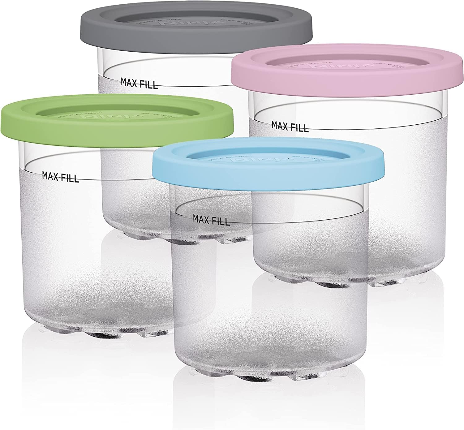Ninja Creami Pints - Genuine, BPA-Free, Colorful Lids!