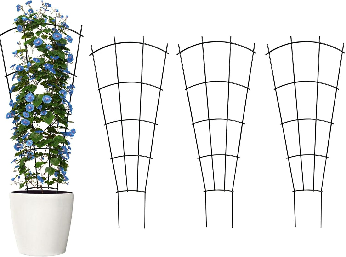 4 Pack 32 in Indoor Plant Trellis for Climbing Plants and Vines