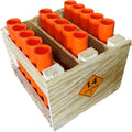 Mortar Rack 15 Shot Straight with HDPE Tubes - American Made 15 Shot