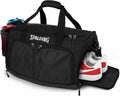 Spalding Duffle Bag Gym Bag for Men and Women - Large Black