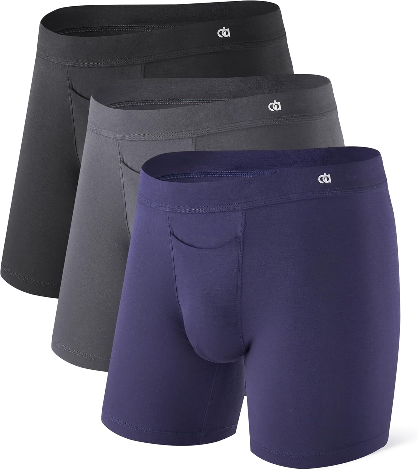 Breathable Men's Underwear Boxer Briefs for All-Day Comfort