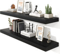 Floating Shelves for Wall 48 in Extra Large Thick Wood Shelves