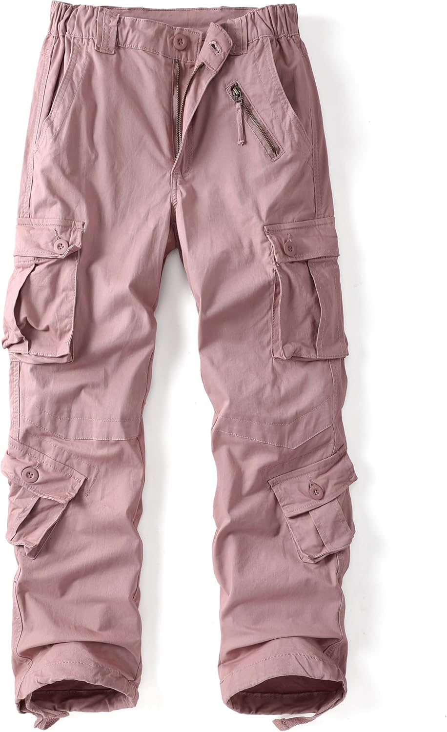 Cargo Pants for Women - Versatile Camo Cotton Trousers