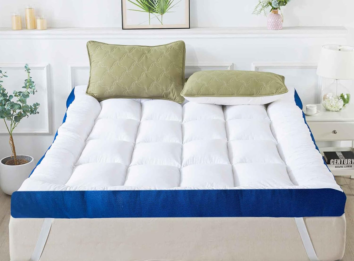 WhatsBedding 5 Inch Memory Foam King Mattress Topper Review