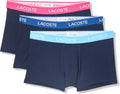 Men's Cotton Stretch Tricolor Waistband Trunks 3-Pack - Supportive Fit