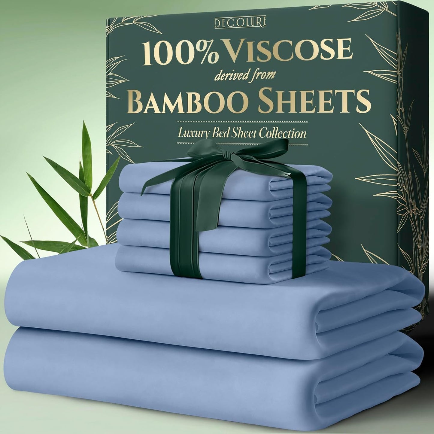 Viscose Derived from Bamboo Sheets Full Size - Ultra Soft Comfort